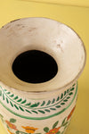 Hand Painted Vintage Large Wooden Pot (Re-worked) - 36
