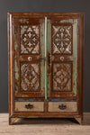 Vintage Cabinet with Ornate Carvings