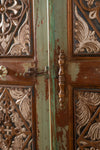 Vintage Cabinet with Ornate Carvings