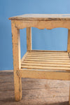 Cream Vintage Wooden Side Table