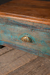 Low Blue Vintage Coffee Table
