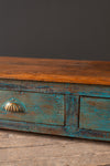Low Blue Vintage Coffee Table