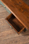 Low Blue Vintage Coffee Table