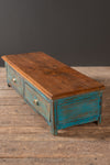 Low Blue Vintage Coffee Table