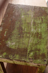 Green Vintage Wooden Side Table