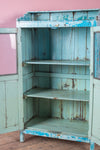 Blues Tones Vintage Glazed Cabinet