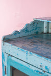 Blues Tones Vintage Glazed Cabinet