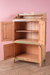 Pink & Green Vintage Wooden Cupboard