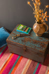 Vintage Blue Writing Box