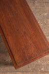 Vintage Wooden Low Side Table