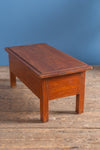 Vintage Wooden Low Side Table