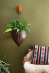 Vintage Metal Hanging Planter