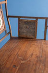 Vintage Iron Bench with Tiles <p>W:143cm D:45cm H:85cm </p>