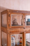 Vintage Wooden Display Unit <p>W:92cm D:62cm H:235cm </p>
