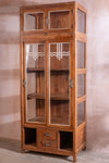 Vintage Wooden Display Unit <p>W:92cm D:62cm H:235cm </p>