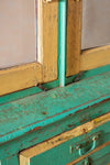 Green & Yellow Vintage Dresser Unit