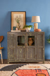 Dark Grey Vintage Sideboard