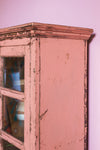 Pink Vintage Display Cabinet
