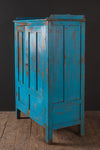 Vintage Blue Wooden Cupboard