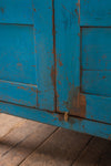 Vintage Blue Wooden Cupboard