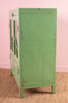 Vintage Green Glazed Cabinet <p>W:96cm D:51cm H:116cm </p>