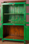 Green Vintage Glazed Cabinet