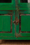 Green Vintage Glazed Cabinet