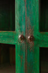 Green Vintage Glazed Cabinet