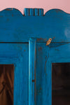 Bright Blue Vintage Cabinet