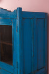 Bright Blue Vintage Cabinet