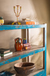 Vintage Blue Storage Unit