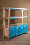 Vintage Blue Storage Unit