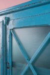 Light Blue Vintage Glazed Cabinet