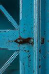 Light Blue Vintage Glazed Cabinet