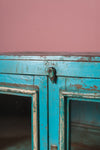 Vintage Light Blue Cabinet