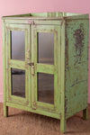 Pistachio Green Vintage Cabinet