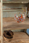 Vintage Pale Turquoise Display Cabinet <p>W:81cm D:49cm H:142cm </p>
