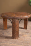 Vintage Wooden Round Table