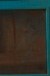 Blue Wooden Vintage Cupboard <p>W:122cm D:55cm H:164cm </p>