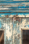 Vintage Teal & Cream Cabinet <p>W:100cm D:57cm H:147cm </p>