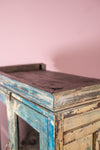 Vintage Teal & Cream Cabinet <p>W:100cm D:57cm H:147cm </p>