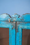 Blue Vintage Cabinet <p>W:81cm D:25cm H:102cm </p>