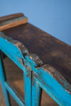 Blue Vintage Cabinet <p>W:81cm D:25cm H:102cm </p>