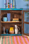 Blue Vintage Cabinet <p>W:81cm D:25cm H:102cm </p>