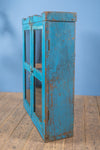 Blue Vintage Cabinet <p>W:81cm D:25cm H:102cm </p>