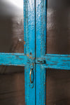 Blue Vintage Cabinet <p>W:81cm D:25cm H:102cm </p>