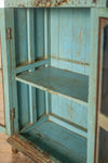 Slate Blue Vintage Cabinet <p>W:81cm D:47cm H:121cm </p>