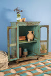 Slate Blue Vintage Cabinet <p>W:81cm D:47cm H:121cm </p>