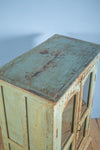 Slate Blue Vintage Cabinet <p>W:81cm D:47cm H:121cm </p>