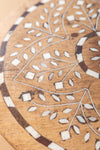 Vintage Wooden Rolling Board with Inlay - 02
